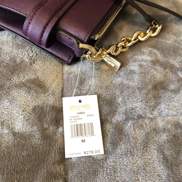 Michael Kors Leather Karla crossbody - Picture 6 of 6